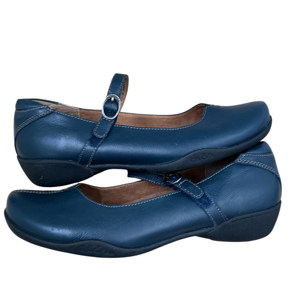 Taos Footwear Blue Mary Jane Shoes - Picture 7 of 8